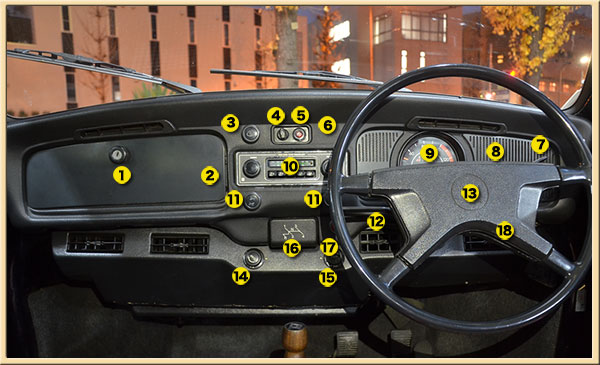 空冷ビートルダッシュパネル自動車/バイク - 車種別パーツ
