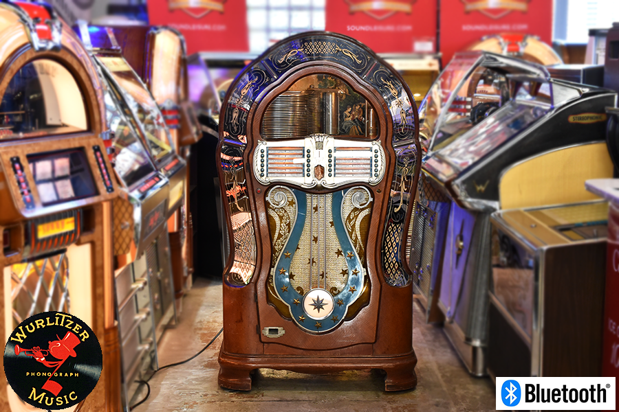 JUKEBOX FOR SALE「1947 Wurlitzer 1080 Bluetoothモデル」page-visual JUKEBOX FOR SALE「1947 Wurlitzer 1080 Bluetoothモデル」ビジュアル