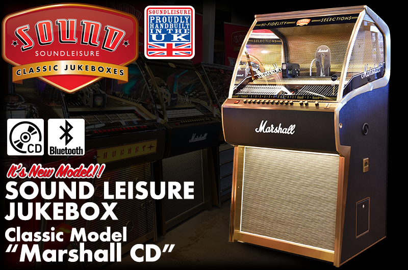 【FLAT4ジュークボックス】「SOUND LEISURE “Marshall CD”」新登場page-visual 【FLAT4ジュークボックス】「SOUND LEISURE “Marshall CD”」新登場ビジュアル