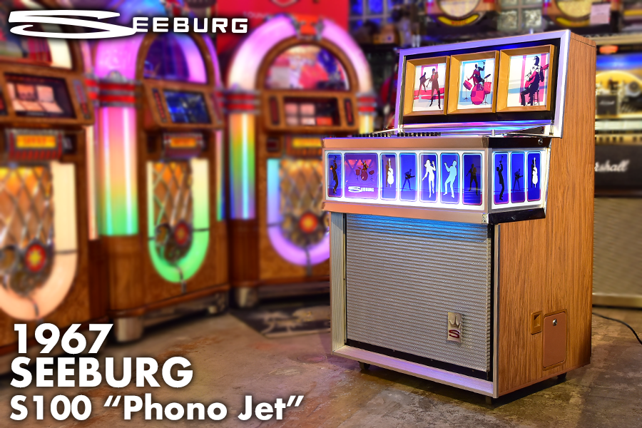 JUKEBOX FOR SALE「1967 SEEBURG S100モデル」page-visual JUKEBOX FOR SALE「1967 SEEBURG S100モデル」ビジュアル