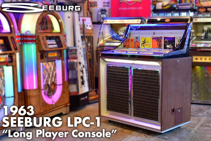 JUKEBOX FOR SALE「1963 SEEBURG LPC-1 “Long Player Console”」page-visual JUKEBOX FOR SALE「1963 SEEBURG LPC-1 “Long Player Console”」ビジュアル
