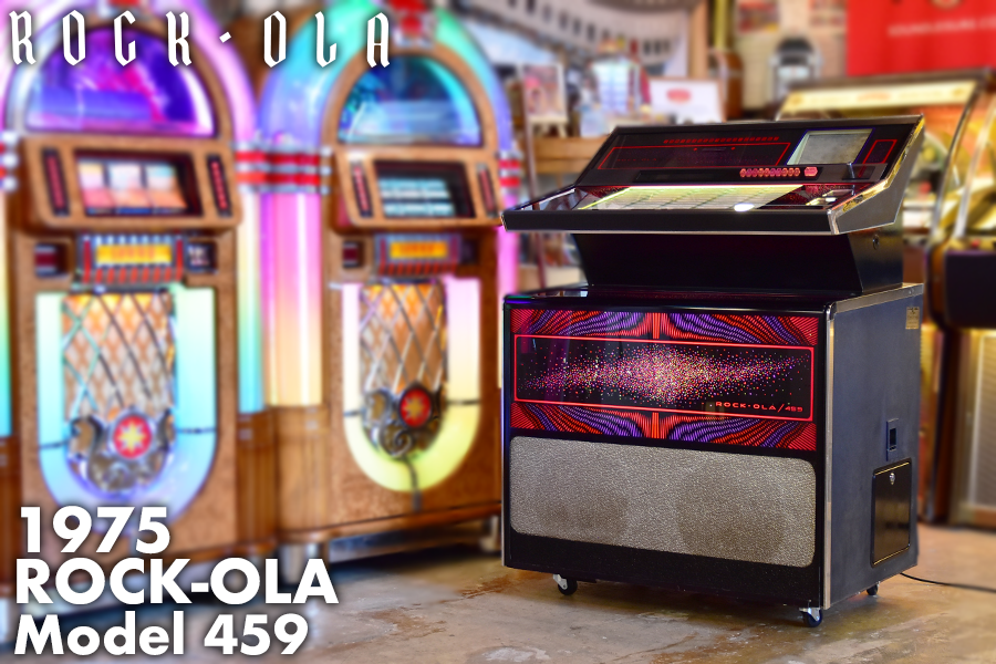 JUKEBOX FOR SALE「1975 ROCK-OLA Model 459」page-visual JUKEBOX FOR SALE「1975 ROCK-OLA Model 459」ビジュアル